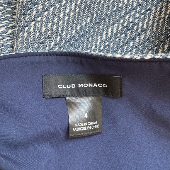 Club Monaco Zipper Detail Mini Skirt - Picture 7 of 7